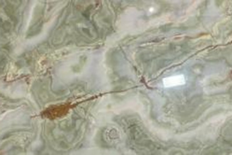 Paneles de pared de ónix verde retro