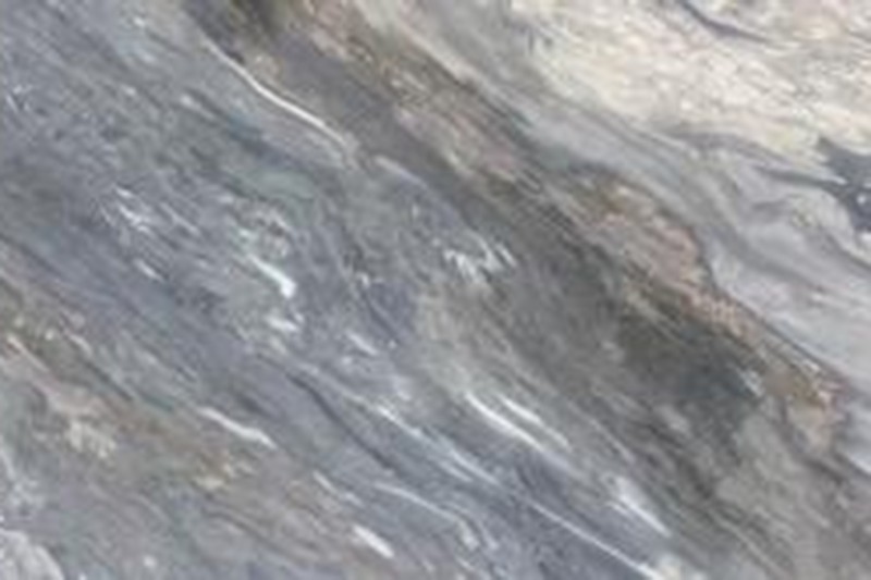 Sofá individual de mármol con envoltura gris claro