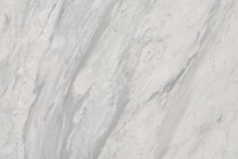 Mesa de centro de mármol blanco liso con cara de diamante